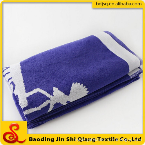 Yarn Dyed Jacquard Velvet 100% Cotton Cheap Wholesale Beach Towels
